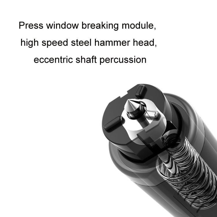Multifunctional Break Window Mini Safety Hammer Parking Number Plate