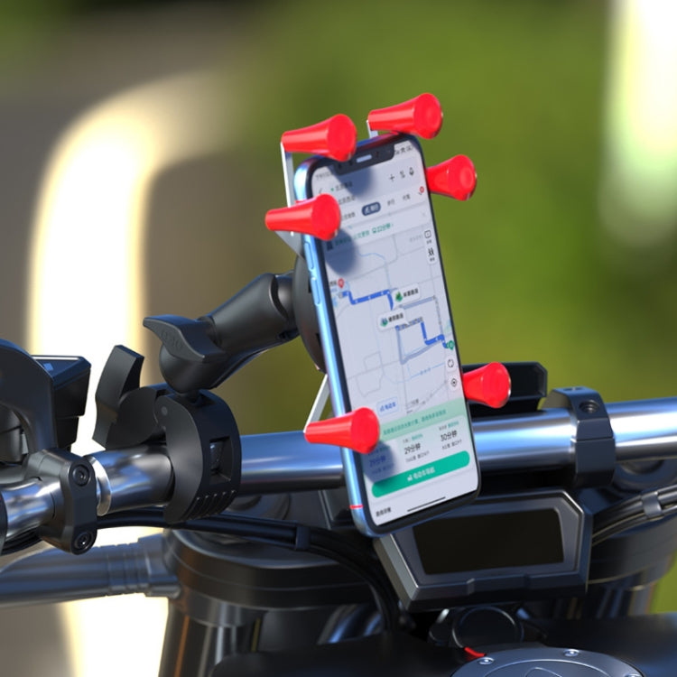 Camera Phone Holder Ball Head Base Live Riding Shooting Handlebar Rotating Clamp, Quick Release Ball Base