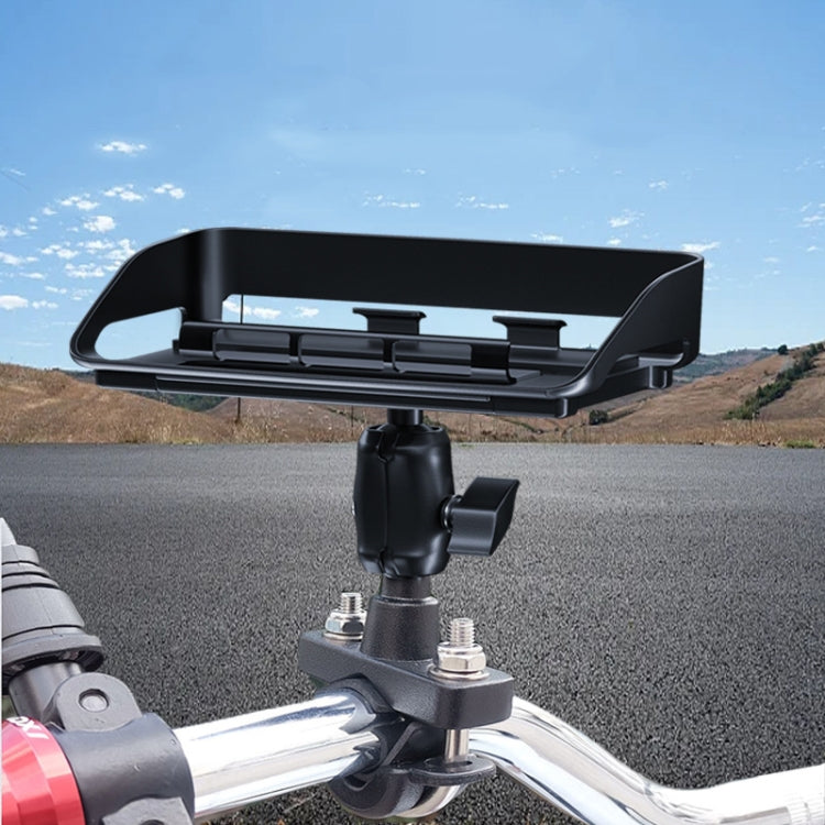 Rotatable Bicycle and Motorcycle Anti-shake Fixed Mobile Phone Holder with Sun Visor, Classic Model, Universal Model