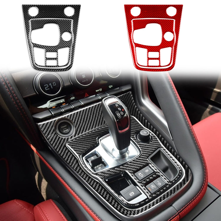 For Jaguar F-TYPE 2013+ 2pcs/ Set Panel Gear Position Decorative Sticker, Left-hand Drive, Right-hand Drive