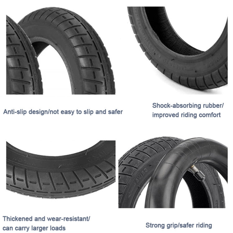 For Xiaomi M365/M365 Pro Electric Scooter 10 x 2 Inch Tire Inner Tube + Outer Tire Combination, 10 x 2 Inch