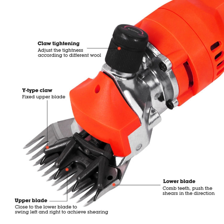 HILDA Motorized Wool Scissors Power Shear Tool Kit, EU Plug Black, EU Plug Red, US Plug Black, US Plug Red