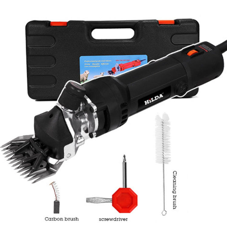 HILDA Motorized Wool Scissors Power Shear Tool Kit, EU Plug Black, EU Plug Red, US Plug Black, US Plug Red