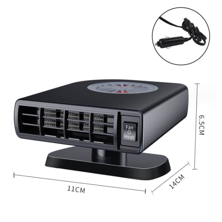 Car Heater Winter Defrost Defogging Speed Heating Fan, 12V Ordinary