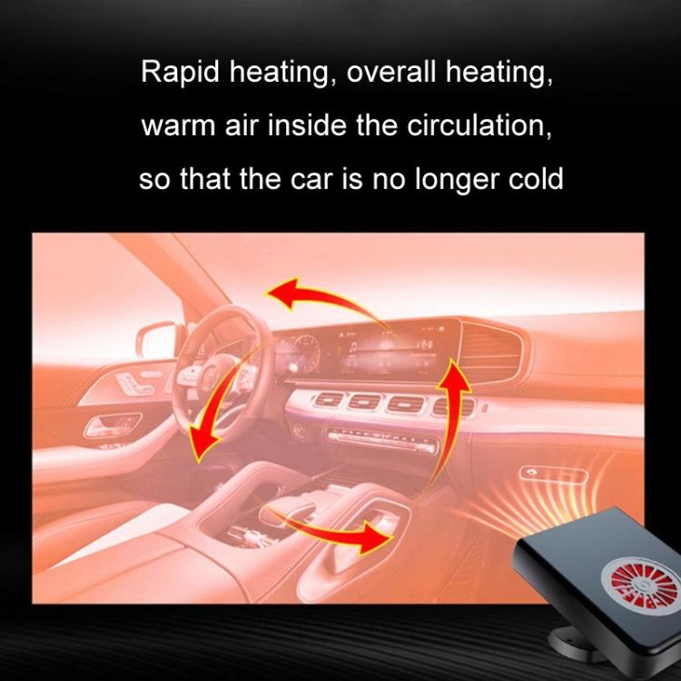 Car Heater Winter Defrost Defogging Speed Heating Fan, 12V Ordinary