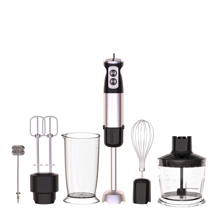 6-in-1 600W Multifunctional  Electric Blender Stainless Steel Food Cooking Stick, US Plug, EU Plug, UK Plug