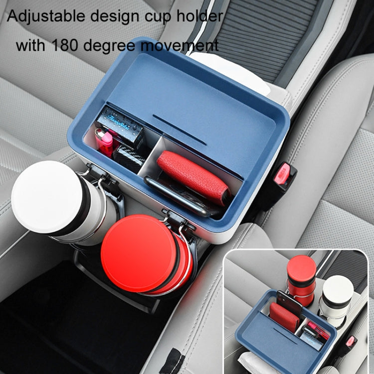 Car Multifunctional Water Cup Holder Armrest Box Paper Box
