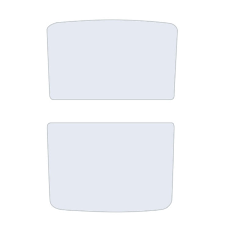 For Tesla Model Y Ice Crystal Sunshade Car Roof Front And Rear Sunroof Shade, 2pcs /Set, 3pcs /Set, 4pcs /Set, 5pcs /Set