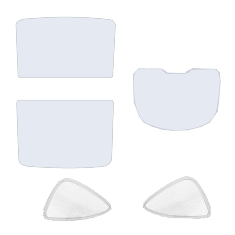 For Tesla Model Y Ice Crystal Sunshade Car Roof Front And Rear Sunroof Shade, 2pcs /Set, 3pcs /Set, 4pcs /Set, 5pcs /Set