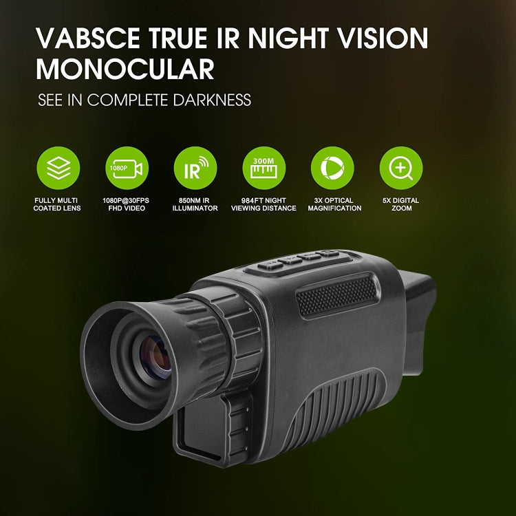 24MP 1080P Outdoor HD Night Visual Infrared Digital Night Vision Instrument, NVI-660