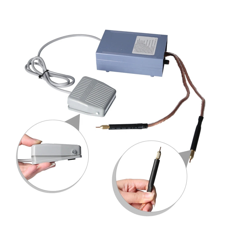 Portable 18650 Battery Spot Welder 5000W High Power Handheld Spot Welding Machine, Footswitch Version EU Plug, Automatic Version EU Plug, Footswitch Version US Plug, Automatic Version US Plug