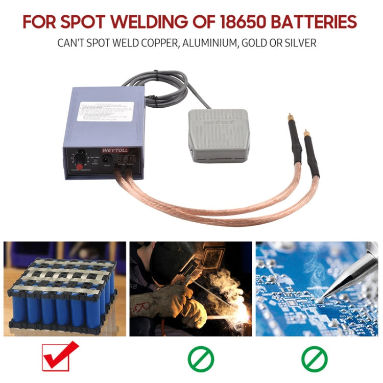 Portable 18650 Battery Spot Welder 5000W High Power Handheld Spot Welding Machine, Footswitch Version EU Plug, Automatic Version EU Plug, Footswitch Version US Plug, Automatic Version US Plug