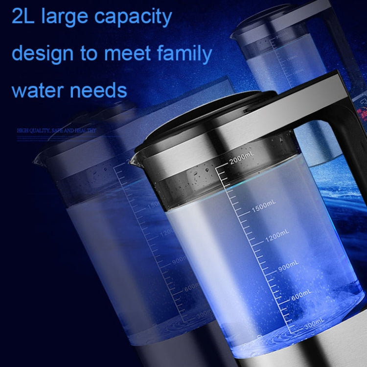 V8 2L Micro-electrolysis hydrogen-rich Water Machine Home Smart Cleaning Hydrogen-rich Kettle, US Plug, UK Plug