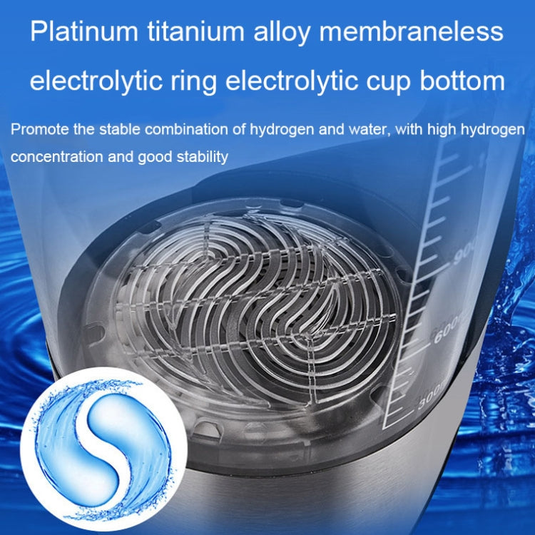 V8 2L Micro-electrolysis hydrogen-rich Water Machine Home Smart Cleaning Hydrogen-rich Kettle, US Plug, UK Plug