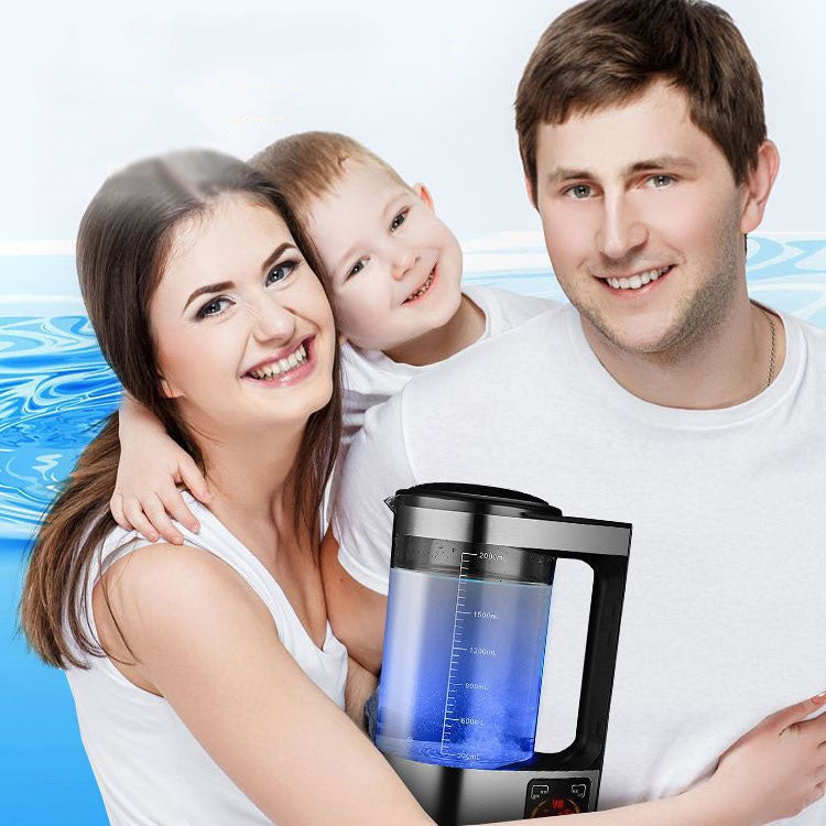 V8 2L Micro-electrolysis hydrogen-rich Water Machine Home Smart Cleaning Hydrogen-rich Kettle, US Plug, UK Plug