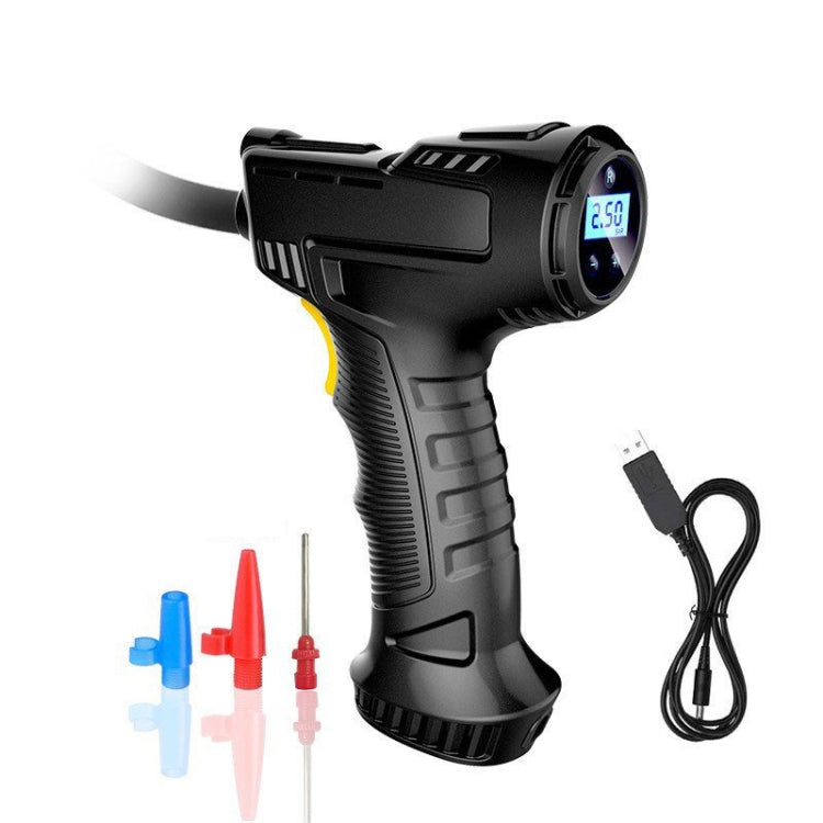 120W  Car Air Pump Compressor Tire Inflator Equipment, Wireless Digital Display, Wired Pointer Model, Wired Digital Display