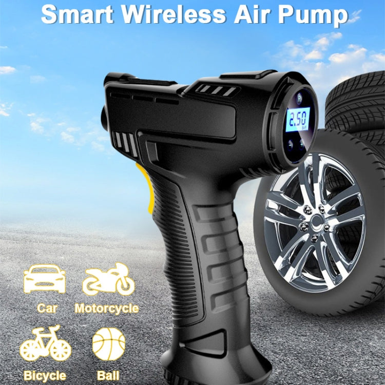 120W  Car Air Pump Compressor Tire Inflator Equipment, Wireless Digital Display, Wired Pointer Model, Wired Digital Display