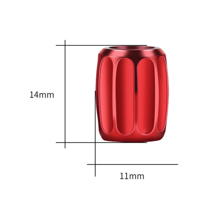 4pcs/set Metal Anti-theft Tyre Core Valve Personalised Conversion Cap, Colorful