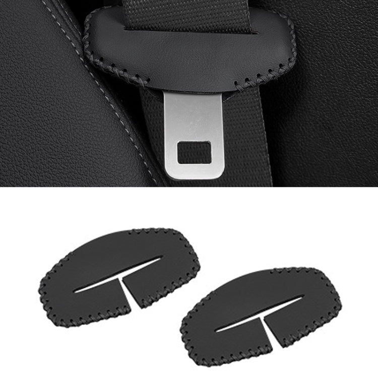For BMW 1pair Seatbelt Insert Protector Bumper Belt Chuck Decoration