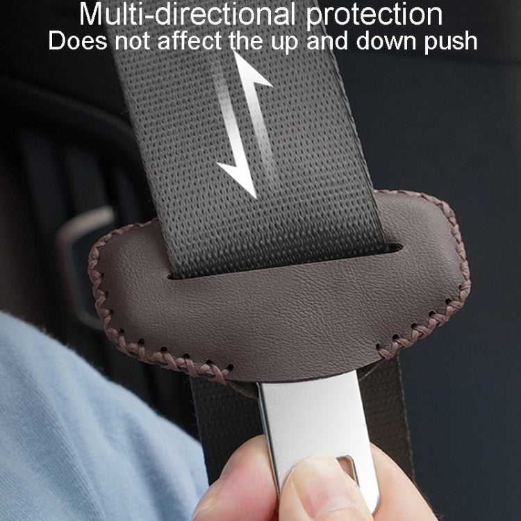 For BMW 1pair Seatbelt Insert Protector Bumper Belt Chuck Decoration