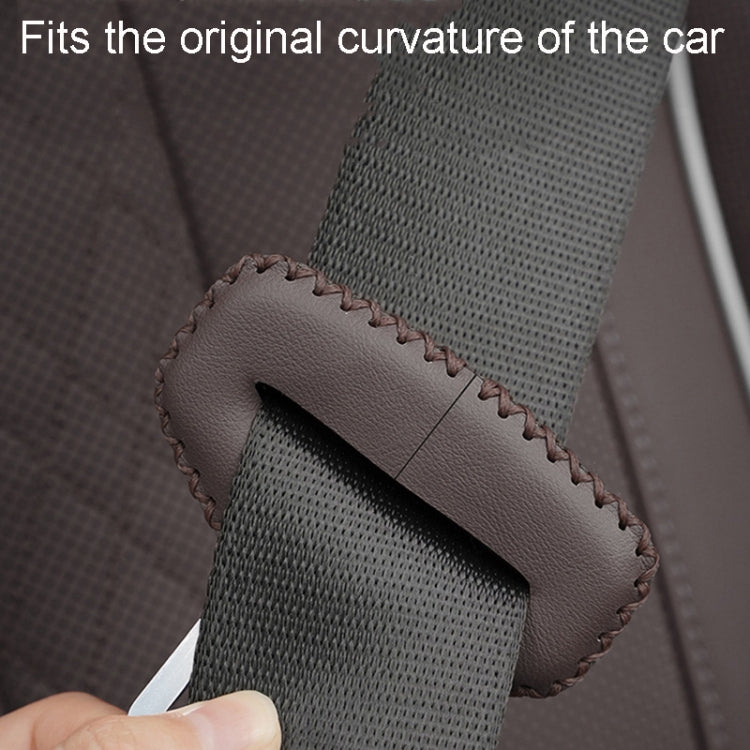 For BMW 1pair Seatbelt Insert Protector Bumper Belt Chuck Decoration