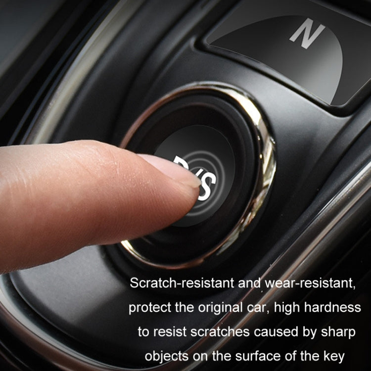 For Acura CDX/19 RDX Car Interior Protective Film, 6pcs /Set Gear Button Sticker, 5pcs /Set Mouse Sticker