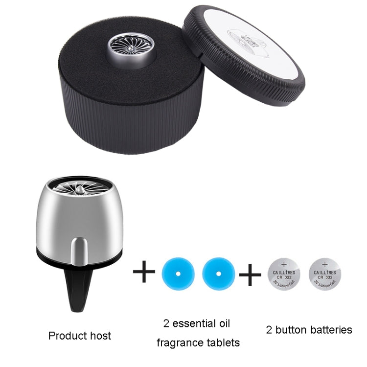 Car Fragrance Super Engine Car Air Conditioning Aroma Diffuser Outlet Ornament, Gray Titanium Red Light, Gray Titanium Blue Light, Bright Silver Red Light, Bright Silver Blue Light, Golden Red Light, Golden Blue Light