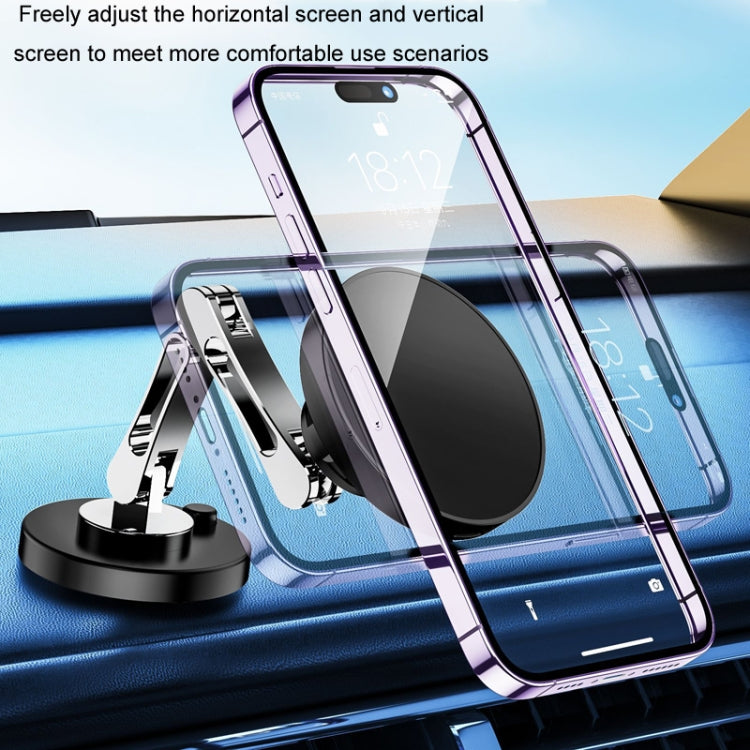 Magsafe Magnetic Mobile Phone Navigation Rotating Bracket, Without Wireless Charging, With Wireless Charging
