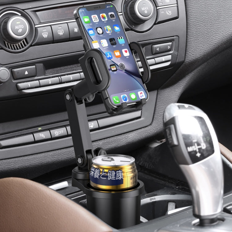 2 in 1 Car Mobile Phone Holder Multifunctional Water Cup Beverage Holder