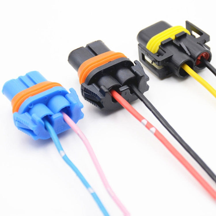 Car Headlight Socket Light Holder Plug With Cable, 1pair For 9005, 1pair For 9006, 1pair For H11 / H8 / 881