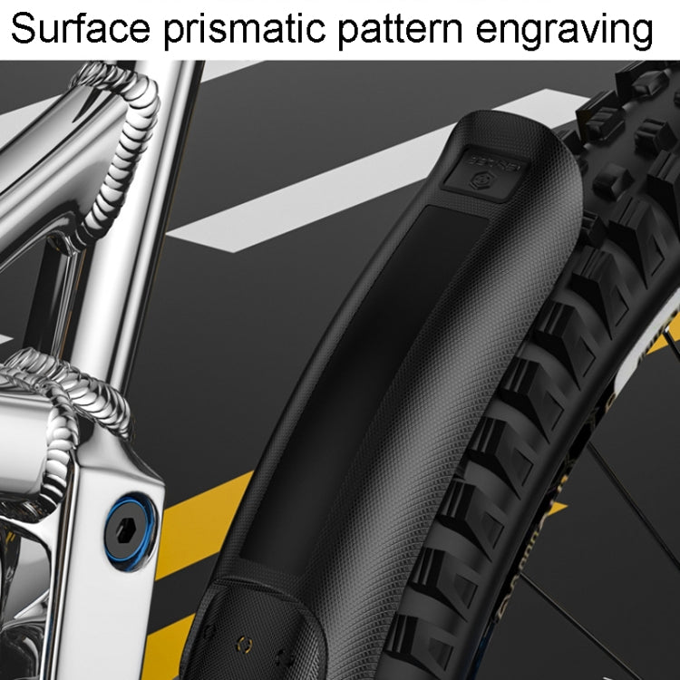Front And Rear Universal Bicycle Mudguards Cycling Accessories Mountain Bike Riding Gear, ENLEE E-35431 Single, ENLEE E-35431 1pair