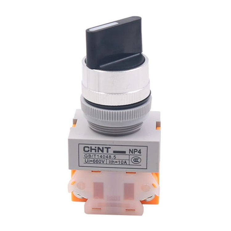 CHNT NP4-20X/31 Rotary Button 3-Position Self-Locking Transfer Switch Contacts 2 Normally Open