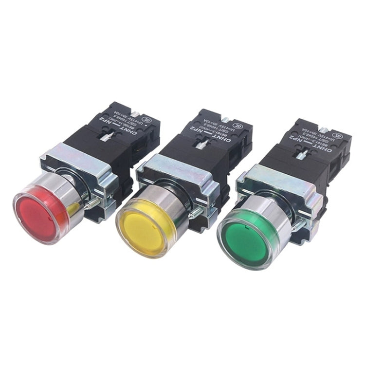 Pushbutton Switches With LED Light Silver Alloy Contact Push Button, CHINT NP2-BW3463/24V 2 NO, CHINT NP2-BW3462/220V 1 NC, CHINT NP2-BW3463/220V 2 NO, CHINT NP2-BW3361/24V 1 NO, CHINT NP2-BW3363/24V 2 NO, CHINT NP2-BW3361/220V 1 NO                    ...