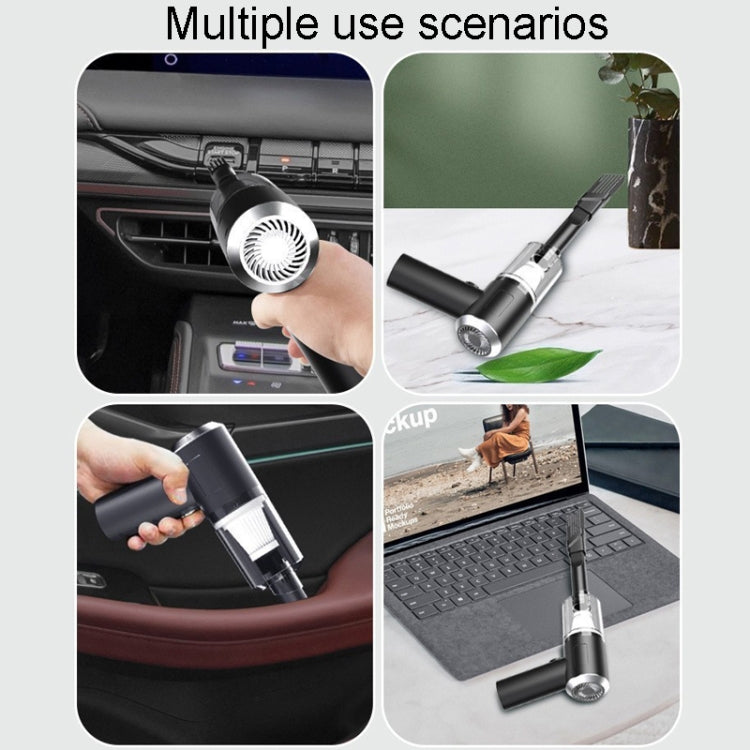 Automotive Household Small Vacuum Cleaner Car USB Charging Powerful Cleaning Tool, F6001