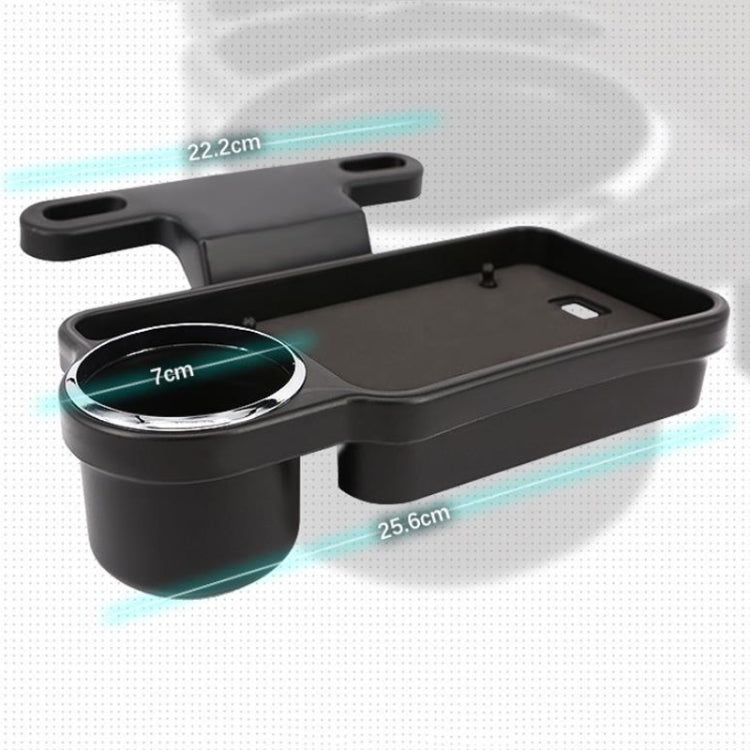 Automotive Water Cup Holder Drink Holder Car Rear Chair Seat Holder Tray