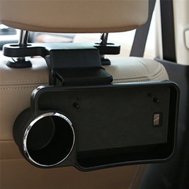Automotive Water Cup Holder Drink Holder Car Rear Chair Seat Holder Tray