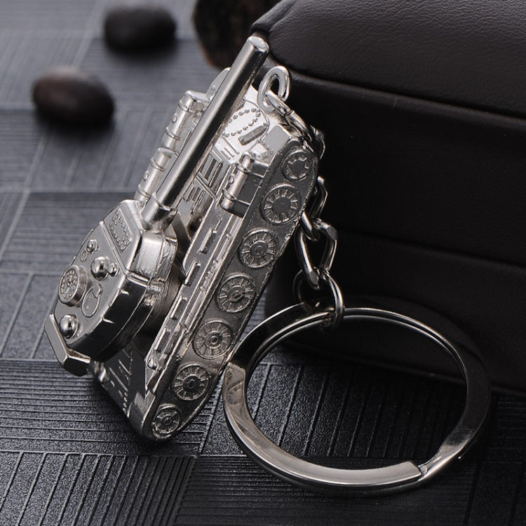 Men Car Pendant Personalized Tank World Model Keychain