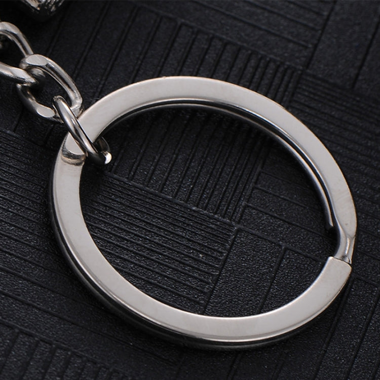 Men Car Pendant Personalized Tank World Model Keychain