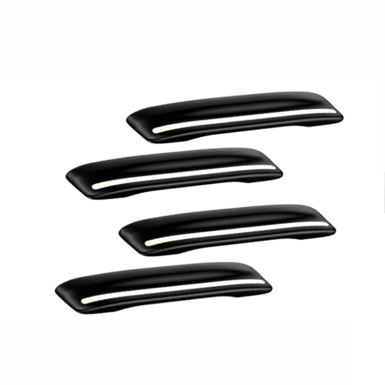 4pcs/set Car Rearview Mirror Body ABS Anti-collision Strip