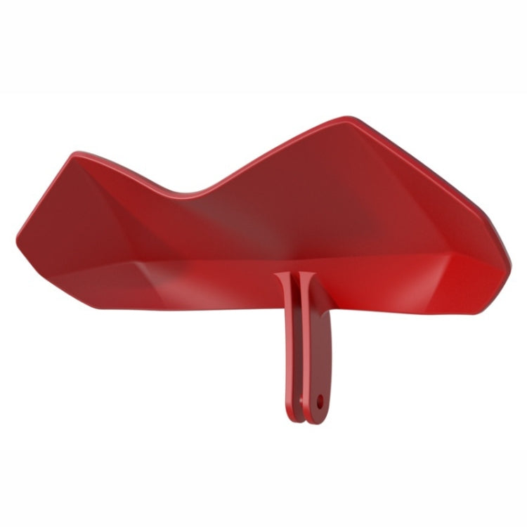 Motorcycle Mobile Phone Holder Sun & Rain Protection Expanded Deflector Wing, Red, Lemon Yellow, Blue
