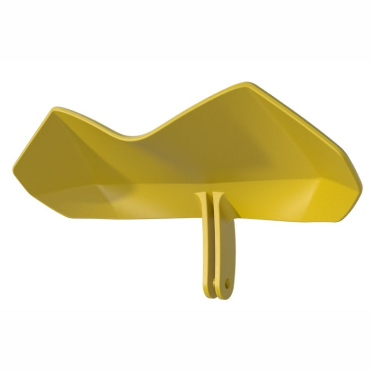 Motorcycle Mobile Phone Holder Sun & Rain Protection Expanded Deflector Wing, Red, Lemon Yellow, Blue