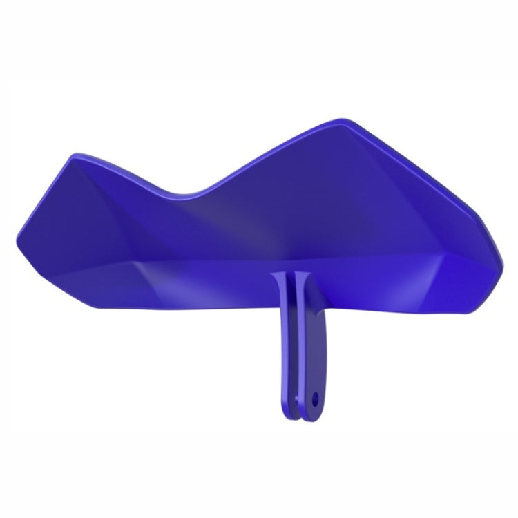 Motorcycle Mobile Phone Holder Sun & Rain Protection Expanded Deflector Wing, Red, Lemon Yellow, Blue