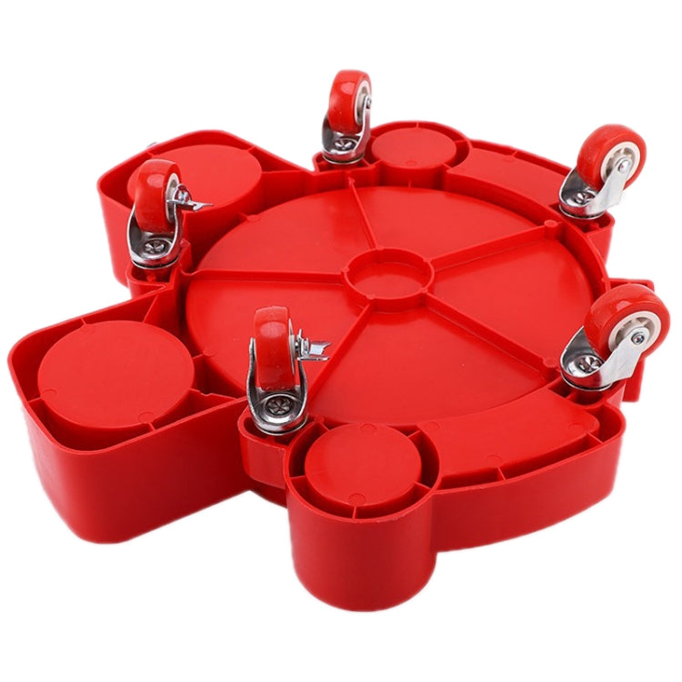 Multifunctional Cleaning Bucket Pulley Base Car Wash Mobile Stool