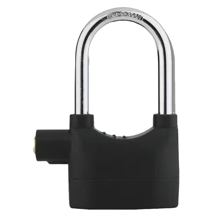 Outdoor Door Anti-Theft Alarm Lock Waterproof Anti-Pick Motorcycle Bicycle Padlock, Short Beam Model, Long Beam Model