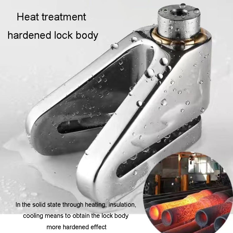 Electrical Vehicle Triangle Disc Brake Lock Universal Alloy Steel Anti-Theft Lock Scooter Padlock