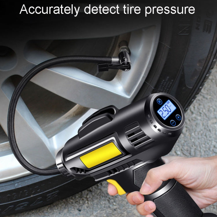 Portable Multifunctional Car Inflator Automobile Tire Pneumatic Pump, Wired Pointer, Wired Digital, Wireless Digital