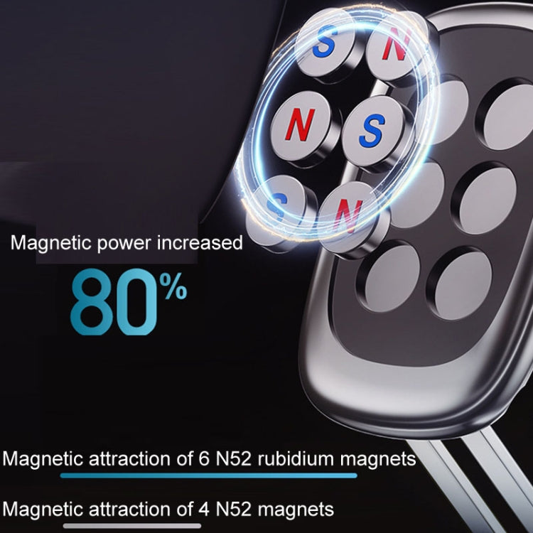 Magnetic Car Phone Holder Automobile Rotatable Multifunctional Folding Stands, Q42, Q43