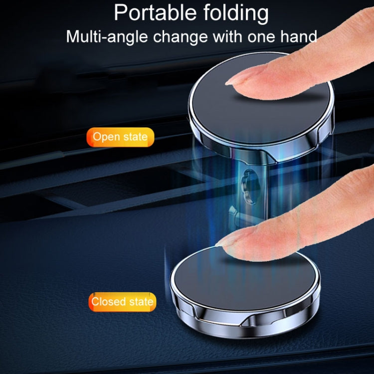 Magnetic Car Phone Holder Automobile Rotatable Multifunctional Folding Stands