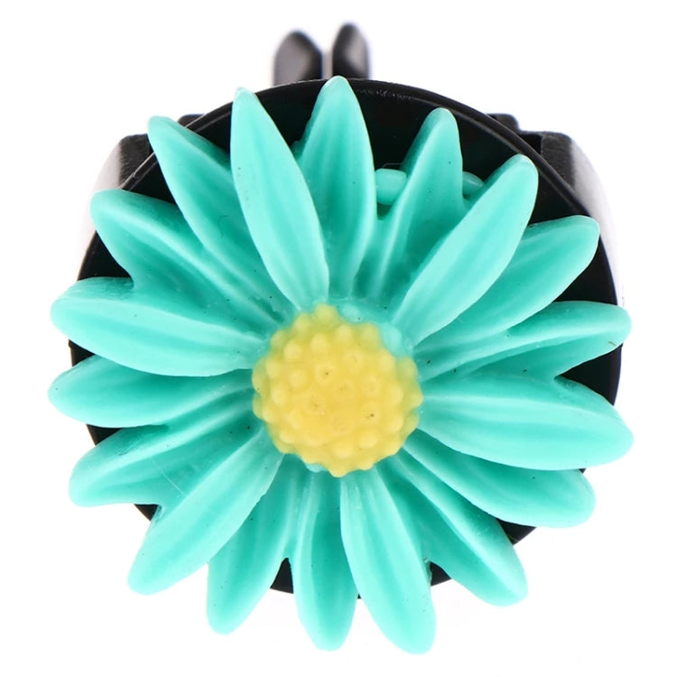 Colorful Resin Daisy Car Air Vent Aromatherapy Decorative Clip, White, Yellow, Red, Blue
