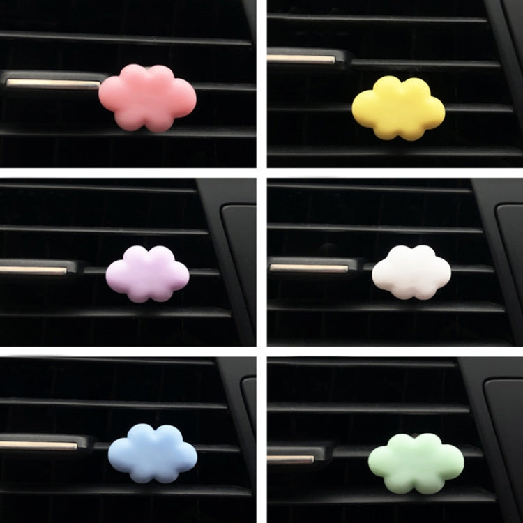 Resin Cartoon Cloud Car Air Outlet Decorative Clip